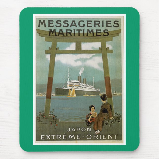 "Japon Extreme-Orient"-masksegeries Maritimes Musmatta (Framsidan)