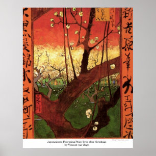 Japonaiserie Plum Träd Hiroshige - Vincent van Gog Poster