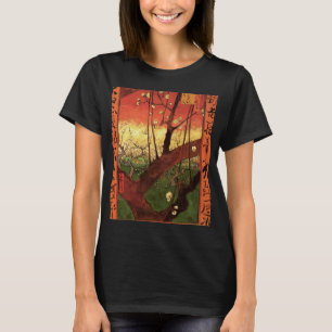 Japonism: Blommande plommonträd av Vincent van Gog Tee Shirt