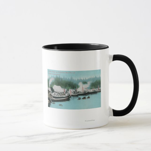 Japonski Island - Potlatchers & Sitka Natives Mugg (Höger)