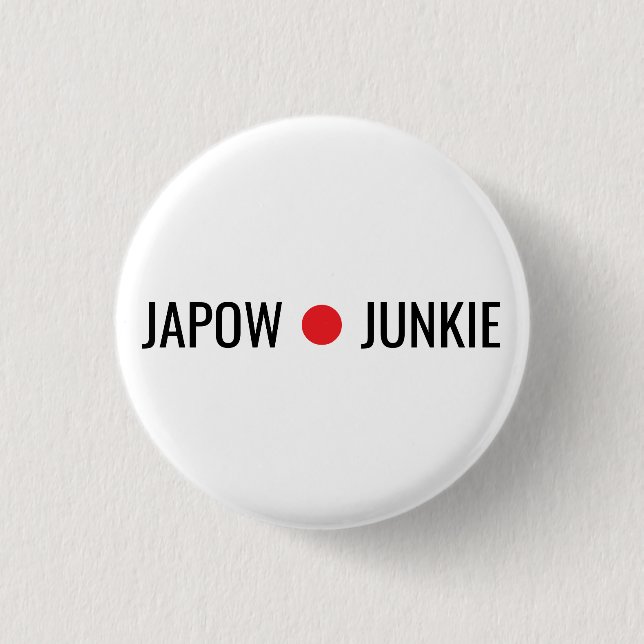 Japow Junkie  Knapp (Framsida)
