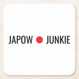 Japow Junkie Underlägg Papper Kvadrat