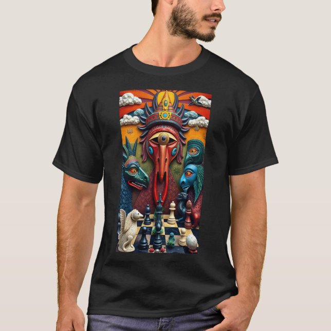 jaque mate  t shirt (Framsida)