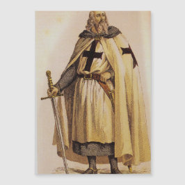 Jaques de Molay Magnetic Card