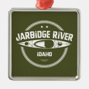Jarbidge River Idaho Kayaking Julgransprydnad Metall
