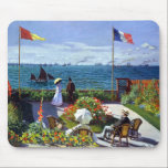 Jardin à Sainte-Adresse av Claude Monet Musmatta<br><div class="desc">Jardin à Sainte-Adresse (Garden at Sainte-Adresse) från Claude Monet. 
Besök min butik om du vill ha mer intressant design och fler valmöjligheter för färg => zazzle.com/iwheels*</div>