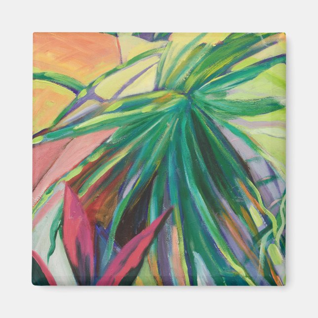 Jardin Abstracto I Magnet (Framsidan)