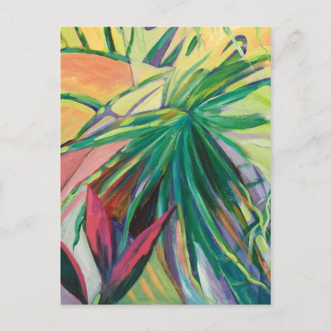 Jardin Abstracto I Vykort (Framsida)