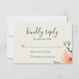 Jardin De Fleurs Bröllop OSA Card Kort