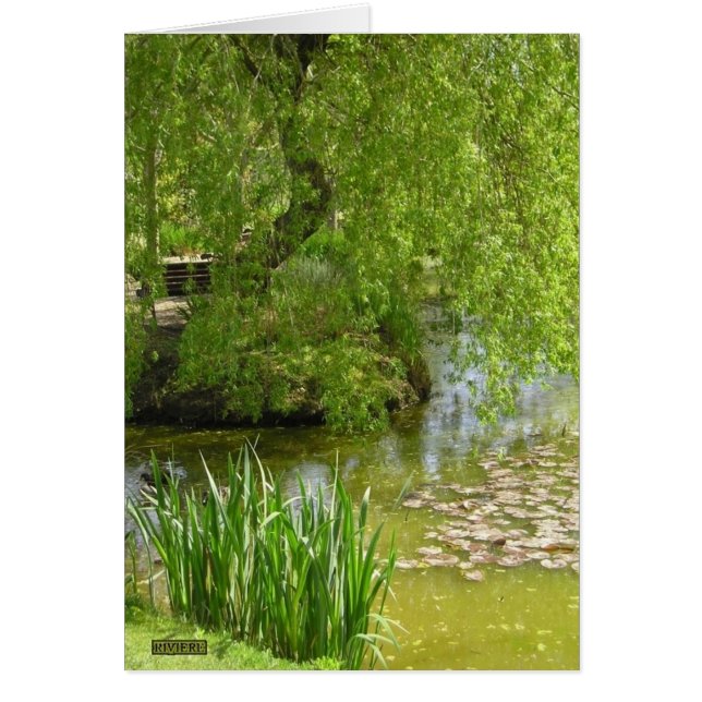 Jardin de Martel, frankrike Hälsningskort (Framsidan)