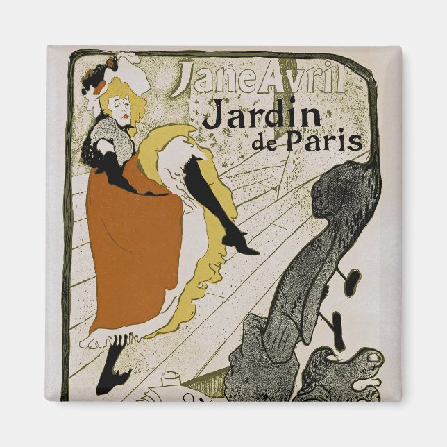 Jardin de Paris Magnet (Framsidan)