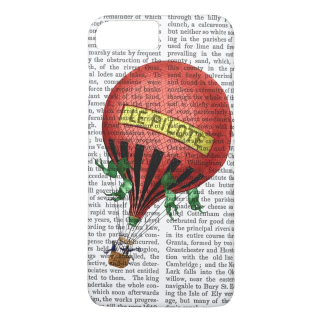 Jardin De Tuileries Luftballong Case-Mate iPhone Skal (Baksida)
