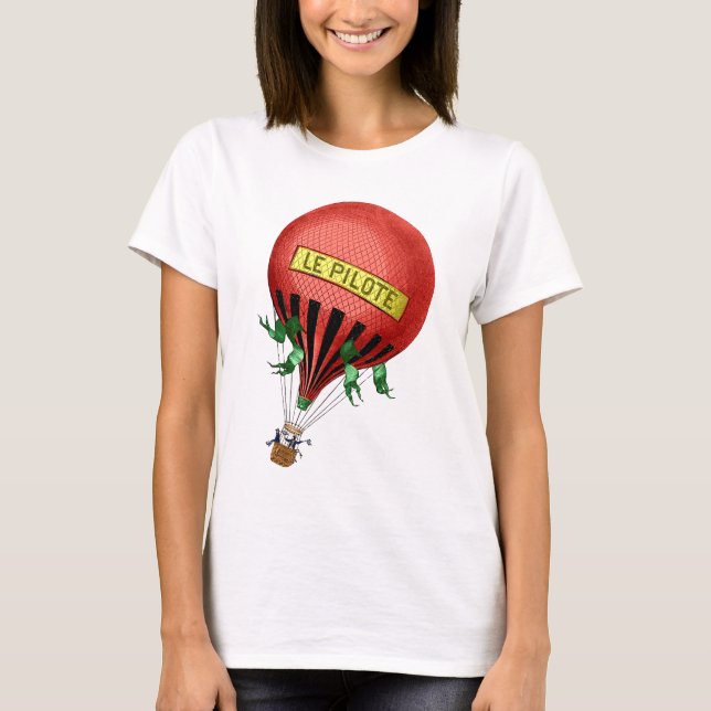 Jardin De Tuileries Luftballong T Shirt (Framsida)