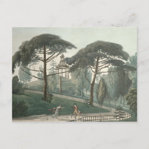 Jardin des Maze eller Belvedere Vykort