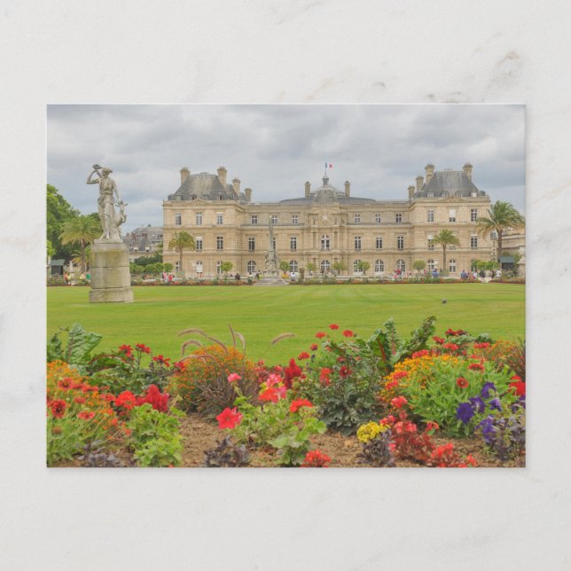 Jardin du Luxembourg Vykort (Framsida)