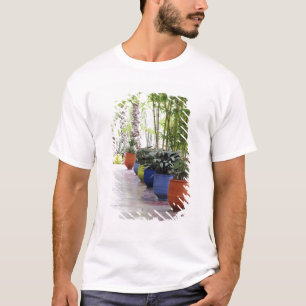 Jardin Majorelle, Majorelle Garden, nu en publik Tee Shirt