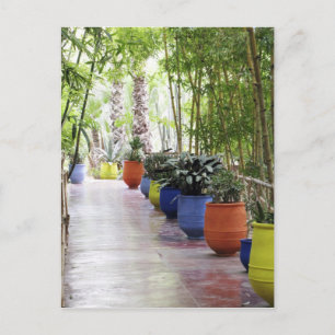 Jardin Majorelle, Majorelle Garden, nu offentligt Vykort