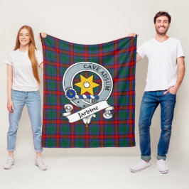 Jardine Dress Klan Badge Tartan Play Fleecefilt