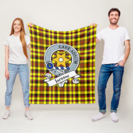 Jardine Gult Klan Badge Tartan Play Fleecefilt
