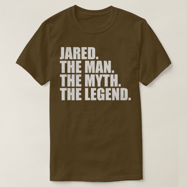 JaredJared Namn Jared given namn T Shirt (Design framsida)