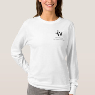 JaredWatkins kvinna grundläggande longsleeve T f Tee