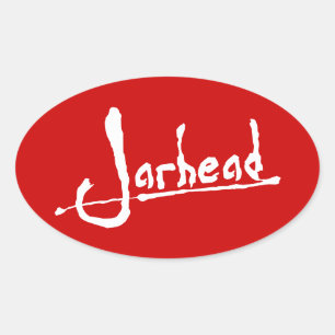 JARHEAD OVALT KLISTERMÄRKE