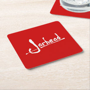 JARHEAD UNDERLÄGG PAPPER KVADRAT