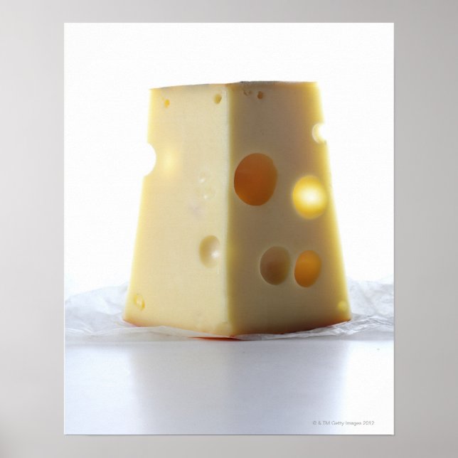 Jarlsberg Cheese Slice Poster (Framsidan)