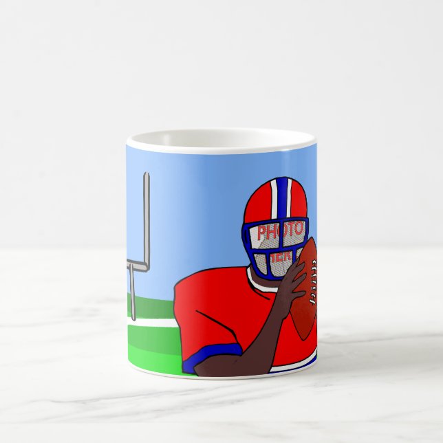 Järn AA för raster för fotboll för Kaffemugg (Center)