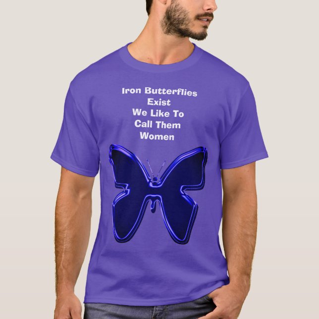 Järn Butterflies T-Shirt (Framsida)