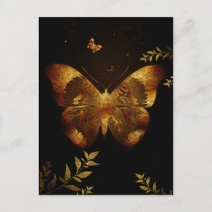 Järn Butterfly Vykort