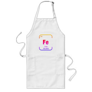 Järn Chef Apron Långt Förkläde