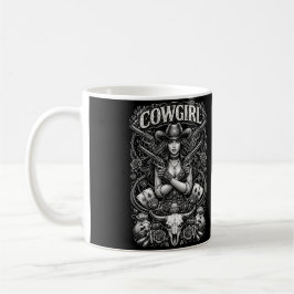 Järn Cowgirl Kaffemugg