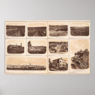 Järn, Engine Hero, rebel linjer, byggnad Poster