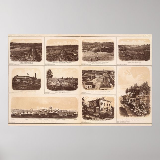 Järn, Engine Hero, rebel linjer, byggnad Poster (Framsidan)