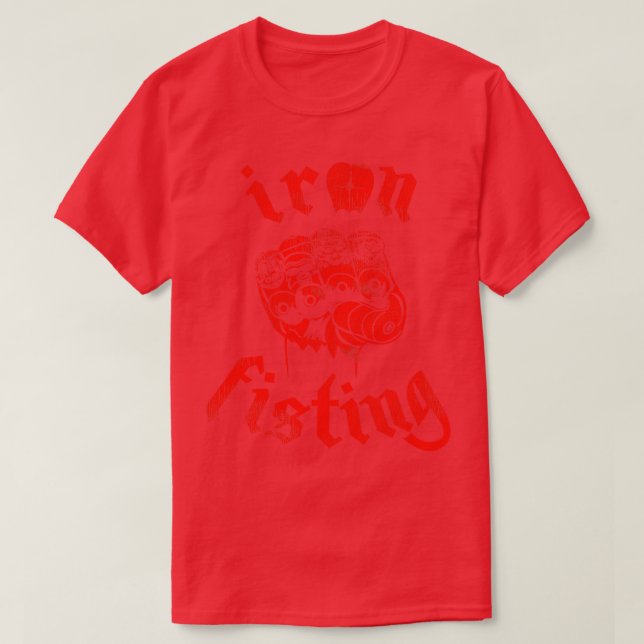 Järn Fistning T Shirt (Design framsida)