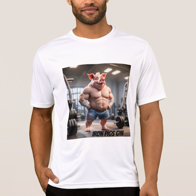 JÄRN GRISAR GYM T SHIRT (Framsida)