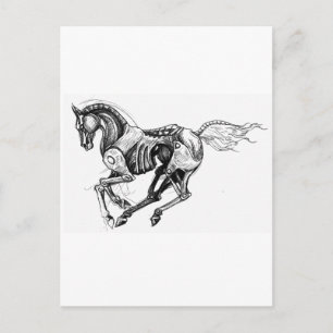 Järn Horse Vykort