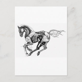 Järn Horse Vykort