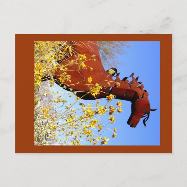 "Järn Horse" Vykort (Framsida)