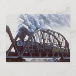 Järn Horses & Järn Bridges Vykort