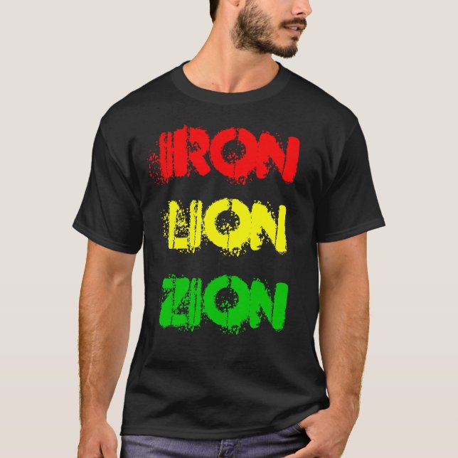 JÄRN LEJON ZION (skjortan) T-shirt (Framsida)