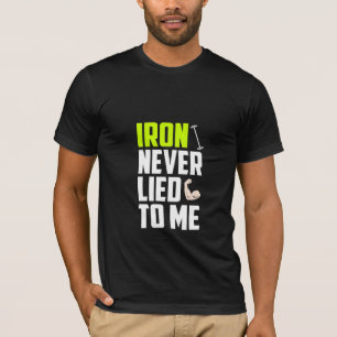 Järn Ljugit aldrig till mig - Gym T-Shirt