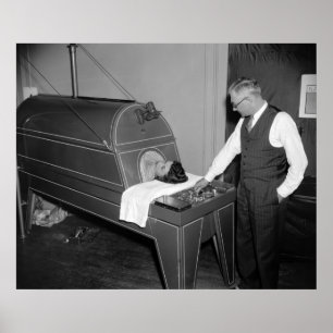 Järn Lung Therapy, 1930-talet Poster
