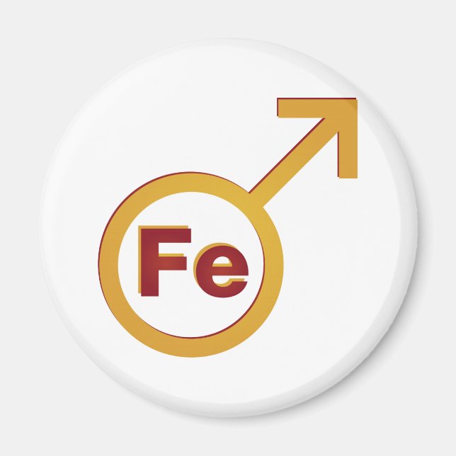 Järn Man Magnet (Framsidan)