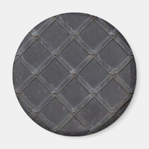 Järn Metall diamant mönster Magnet