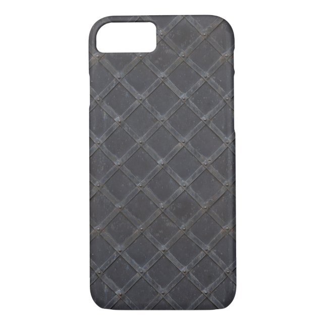 Järn Metall Grille Lattice Framework Struktur Case-Mate iPhone Skal (Baksida)