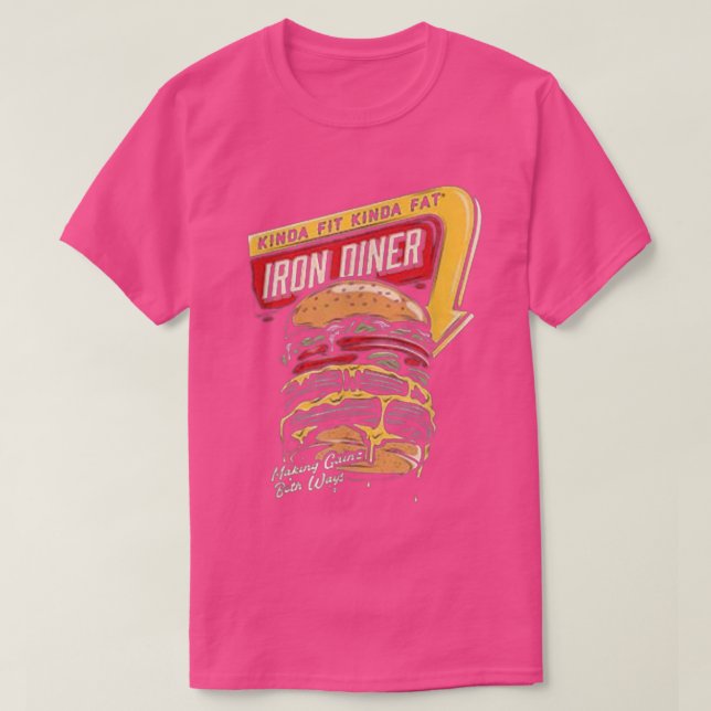 Järn middag t shirt (Design framsida)
