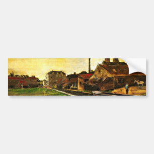 Järn Mill i Haag av Vincent van Gogh Bildekal