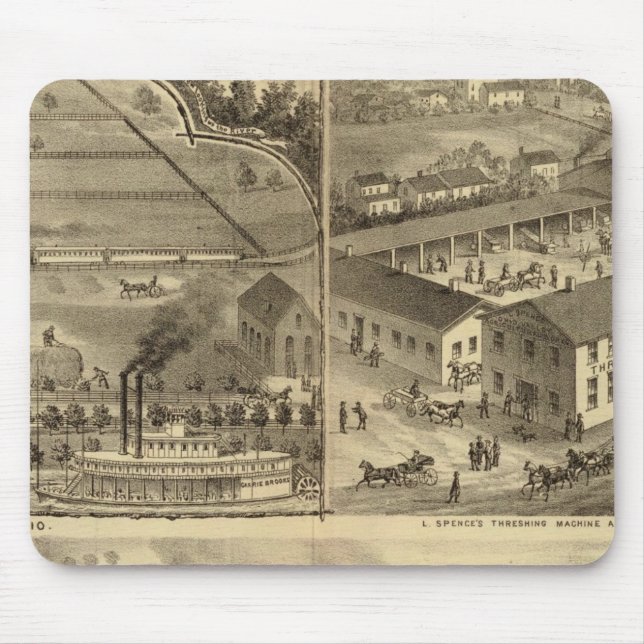 Järn och Nagel Musmatta (Framsidan)